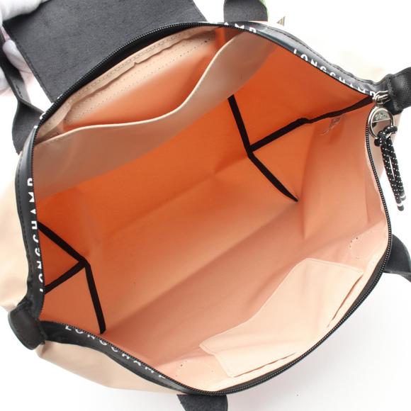 LONGCHAMP Black Leather Tote Bag - Picture 4 of 6